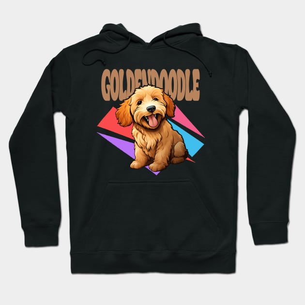 Goldendoodle Hoodie by meliaidah